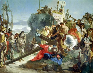 Christus auf dem Weg nach Golgatha, 1749